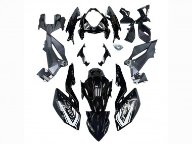 Migliori Carena Moto Kawasaki Z400 2018-2024 - Nero Lucido