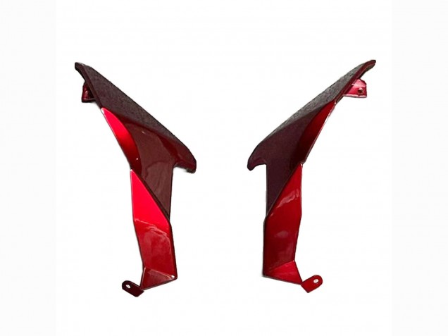 Migliori Carena Moto Kawasaki Z400 2018-2024 - Caramella Rosso Nero Lucido