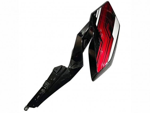 Migliori Carena Moto Kawasaki Z400 2018-2024 - Caramella Rosso Nero Lucido