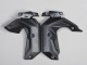 Migliori Carena Moto Kawasaki Ninja Z650 2017-2019 - Nero Verde Argento