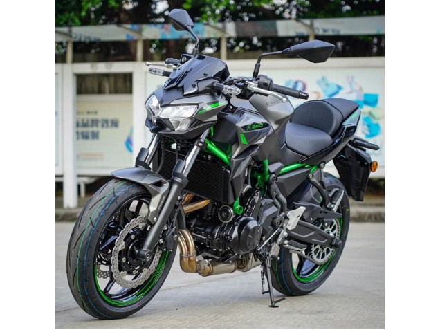 Migliori Carena Moto Kawasaki Ninja Z650 2020-2023 - Nero Verde
