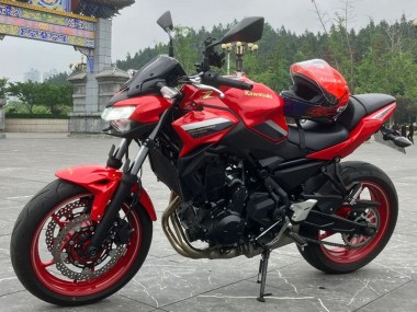 Migliori Carena Moto Kawasaki Ninja Z650 2020-2023 - Rosso Nero