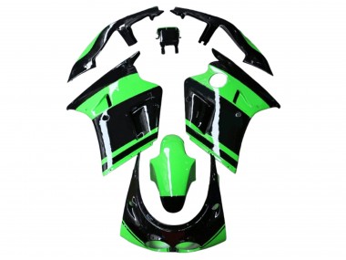 Migliori Carena Moto Kawasaki ZXR250 1989-1990 - Verde Nero Lucido
