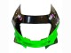 Migliori Carena Moto Kawasaki ZZR600 1998-2003 - Verde Nero Mostro Elf