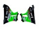 Migliori Carena Moto Kawasaki ZZR600 1998-2003 - Verde Nero Mostro Elf