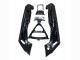 Migliori Carena Moto Kawasaki ZZR600 1998-2003 - Nero Lucido Oro Ninja