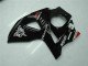 Migliori Carena Moto Suzuki GSXR 1000 2009-2016 - Nero Lucido Rosso Faro Motul