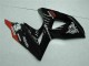Migliori Carena Moto Suzuki GSXR 1000 2009-2016 - Nero Lucido Rosso Faro Motul