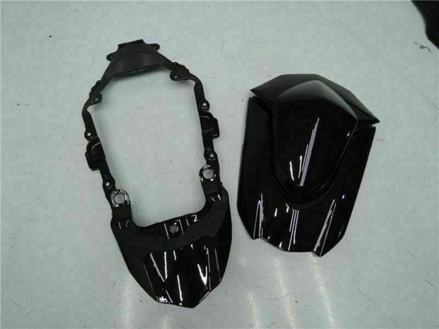 Migliori Carena Moto Suzuki GSXR 1000 2009-2016 - Nero Lucido Rosso Faro Motul