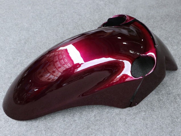 Migliori Carena Moto Kawasaki ZZR1100 1993-2003 - Rosso Scuro