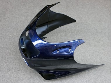Migliori Carena Moto Kawasaki ZZR1100 1993-2003 - Lucido Blu Grigio