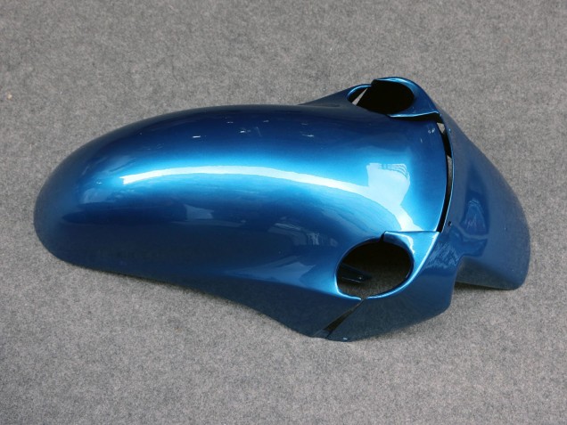 Migliori Carena Moto Kawasaki ZZR1100 1993-2003 - Lucido Blu Grigio