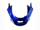 Migliori Carena Moto Kawasaki ZZR1100 1993-2003 - Blu Argento Nero