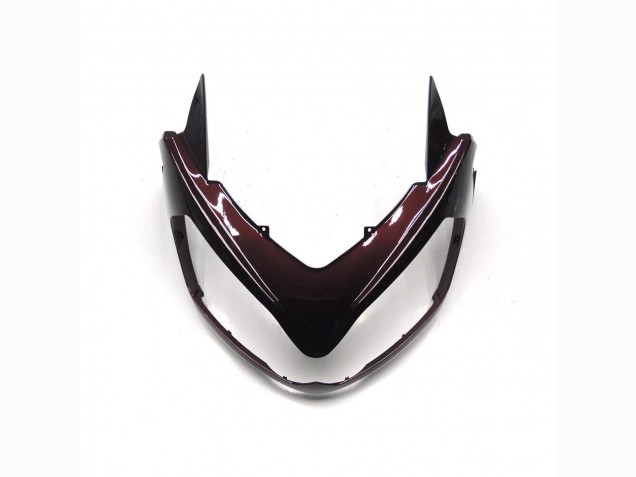 Migliori Carena Moto Kawasaki GTR1400/ZG1400 2007-2009 - Rosso Bordeaux Nero