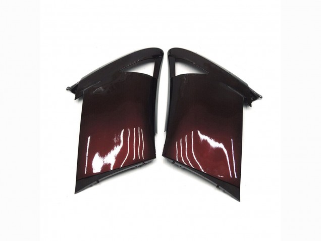 Migliori Carena Moto Kawasaki GTR1400/ZG1400 2007-2009 - Rosso Bordeaux Nero