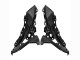 Migliori Carena Moto Kawasaki Versys 650 2022-2025 - Nero Opaco