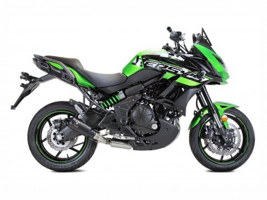Migliori Carena Moto Kawasaki Versys 650 2015-2021 - Verde Nero