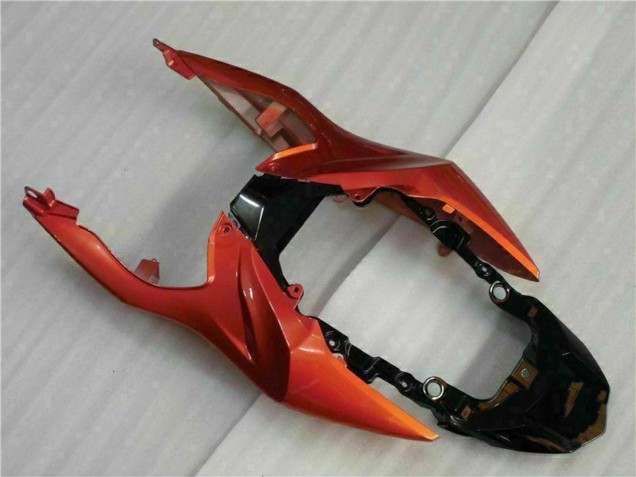 Migliori Carena Moto Suzuki GSXR 1000 2009-2016 - Arancia Nero Lucido