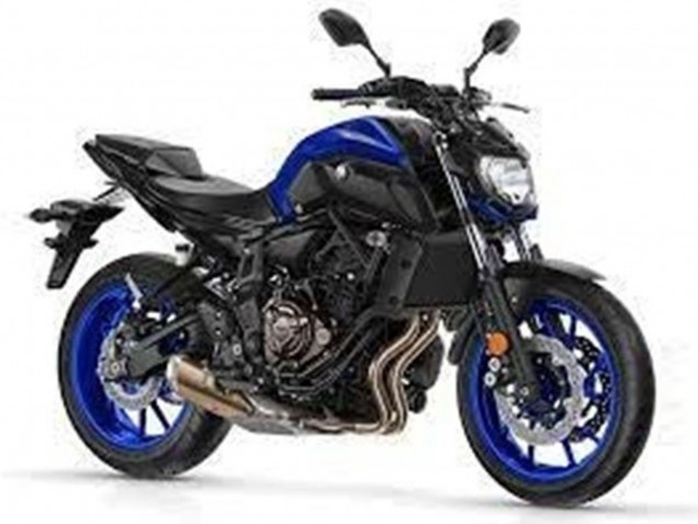 Migliori Carena Moto Yamaha MT07/FZ07 2012-2017 - Blu Nero