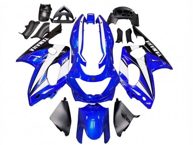 Migliori Carena Moto Yamaha YZF600R Thundercat 1996-2007 - Blu Bianco Nero