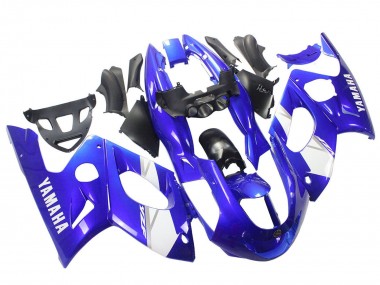 Migliori Carena Moto Yamaha YZF600R Thundercat 1996-2007 - Blu Bianco Argento