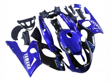 Migliori Carena Moto Yamaha YZF600R Thundercat 1996-2007 - Blu Nero Lucido