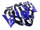 Migliori Carena Moto Yamaha YZF600R Thundercat 1996-2007 - Blu Nero Lucido