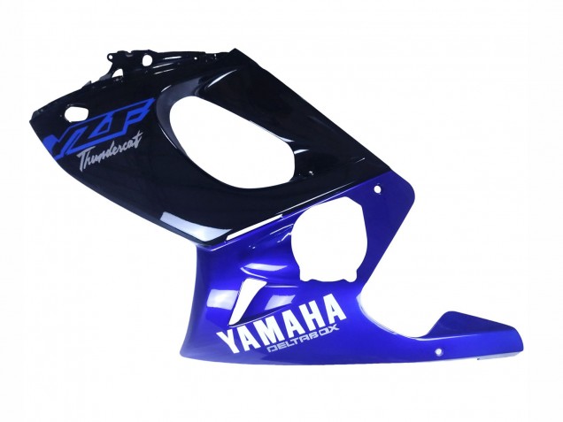 Migliori Carena Moto Yamaha YZF600R Thundercat 1996-2007 - Blu Nero Lucido