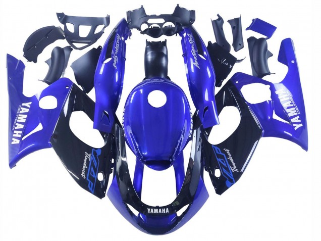 Migliori Carena Moto Yamaha YZF600R Thundercat 1996-2007 - Blu Nero Lucido