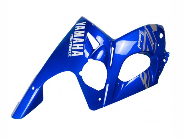 Migliori Carena Moto Yamaha YZF600R Thundercat 1996-2007 - Blu Bianco Argento