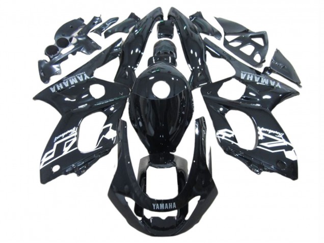 Migliori Carena Moto Yamaha YZF600R Thundercat 1996-2007 - Nero Lucido Bianco