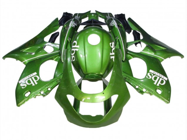 Migliori Kit Carena Moto Yamaha YZF600R Thundercat 1996-2007 - Verde Bianco