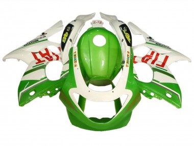 Migliori Carena Moto Yamaha YZF600R Thundercat 1996-2007 - Bianco Verde Fiat