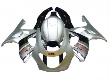 Migliori Carena Moto Yamaha YZF600R Thundercat 1996-2007 - Argento Grigio Nero Lucido