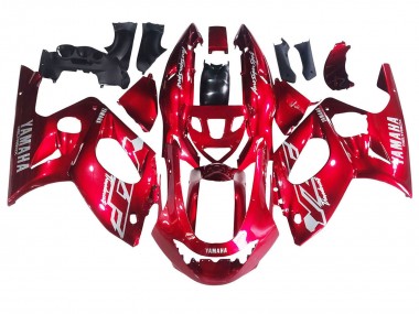 Migliori Carena Moto Yamaha YZF600R Thundercat 1996-2007 - Rosso Bianco Thunderace