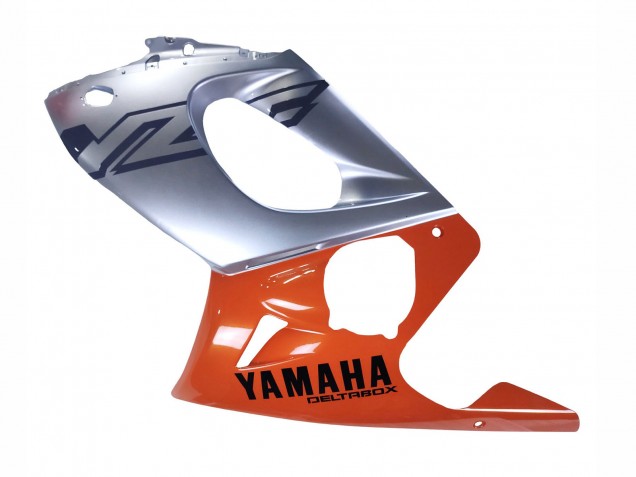 Migliori Carena Moto Yamaha YZF600R Thundercat 1996-2007 - Arancia Grigio Nero Lucido