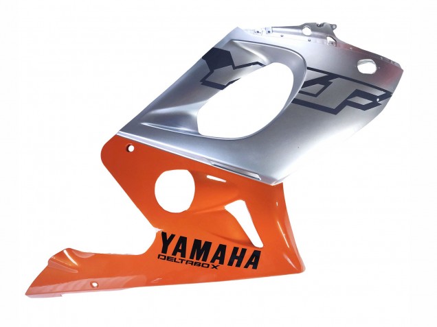 Migliori Carena Moto Yamaha YZF600R Thundercat 1996-2007 - Arancia Grigio Nero Lucido