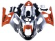 Migliori Carena Moto Yamaha YZF600R Thundercat 1996-2007 - Arancia Grigio Nero Lucido