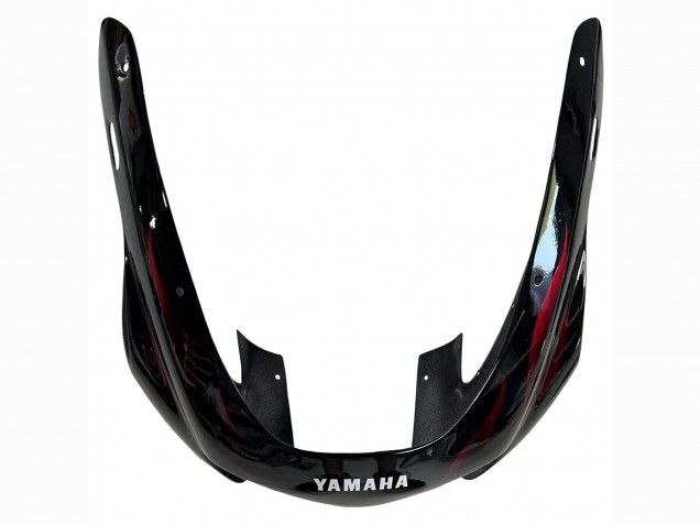 Migliori Carena Moto Yamaha YZF 1000R Thunderace 1997-2007 - Nero Rosso Scuro Fiamma