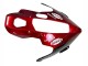 Migliori Carena Moto Yamaha YZF 1000R Thunderace 1997-2007 - Nero Rosso Scuro Fiamma