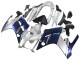 Migliori Carena Moto Yamaha FJR1300 2001-2006 - Blu Scuro Argento