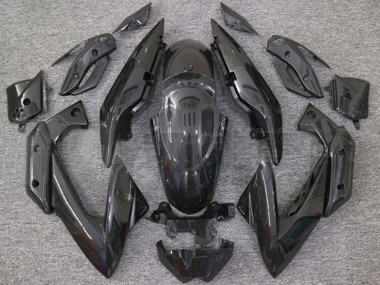 Migliori Carena Moto Yamaha XJ6 2009-2012 - Nero Fibra di Carbonio