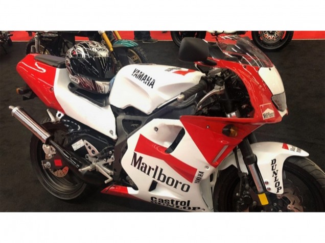 Migliori Carena Moto Yamaha TZR250 3XV 1991-1994 - Bianco Rosso Marlboro Castrol Dunlop