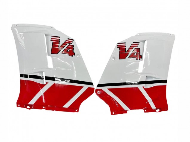 Migliori Carena Moto Yamaha RZV500 / RD500 1985-1987 - Bianco Rosso Nero