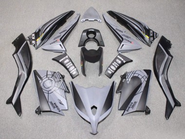 Migliori Carena Moto Yamaha TMAX530 2012-2014 - Nero Opaco Grigio ENEOS Yamalube