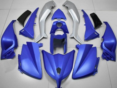 Migliori Carena Moto Yamaha TMAX530 2012-2014 - Blu Opaco Argento
