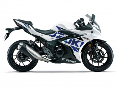 Migliori Carena Moto Suzuki GSX250R 2017-2020 - Bianco Blu Nero