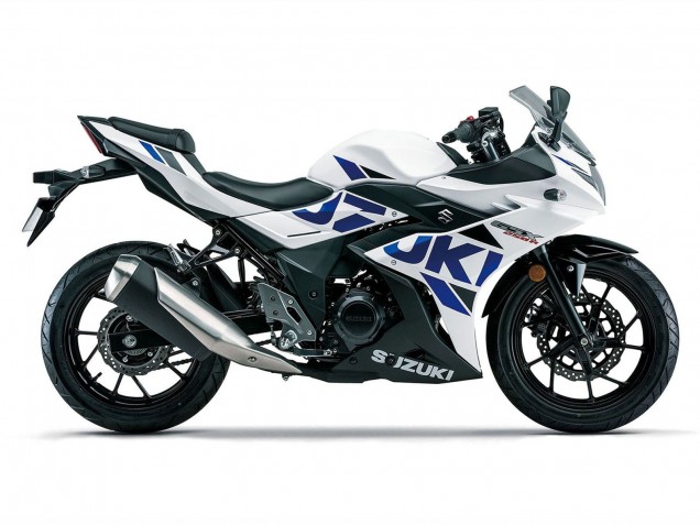 Migliori Carena Moto Suzuki GSX250R 2017-2020 - Bianco Blu Nero