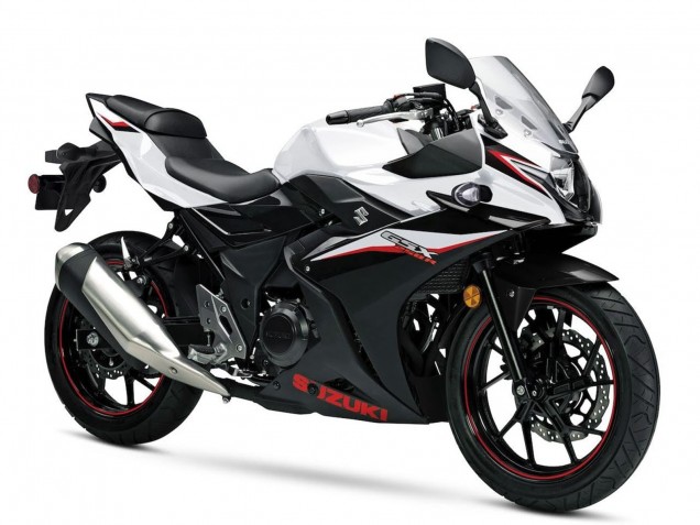 Migliori Carena Moto Suzuki GSX250R 2017-2020 - Bianco Nero