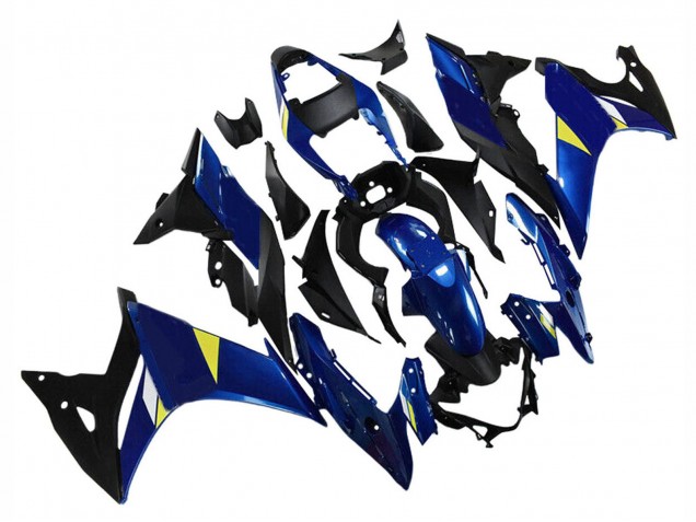 Migliori Carena Moto Suzuki GSX250R 2017-2020 - Blu Giallo Nero